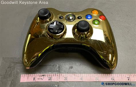 Microsoft Xbox 360 Gold Controller | ShopGoodwill.com