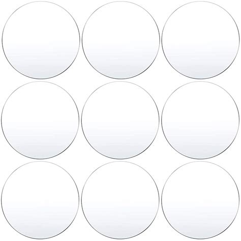 Clear Acrylic Circle Acrylic Round Disc Acrylic Circle Blank Plastic ...