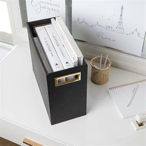 BLU MONACO Magazine Rack Floor: Leather Covered Wood Magazine Rack - B ...