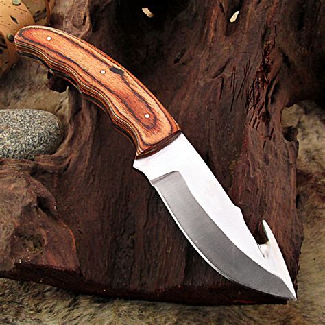 2022 Hunting Full Tang Kentucky Outfitter Gut Hook Knife - Hunting ...