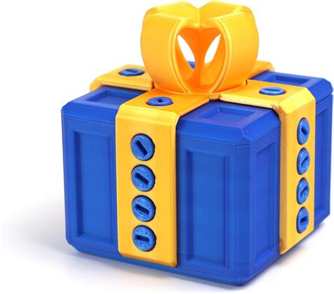 Amazon.com: 3.14In Annoying Gift box with Screws Prank Gift Box ...