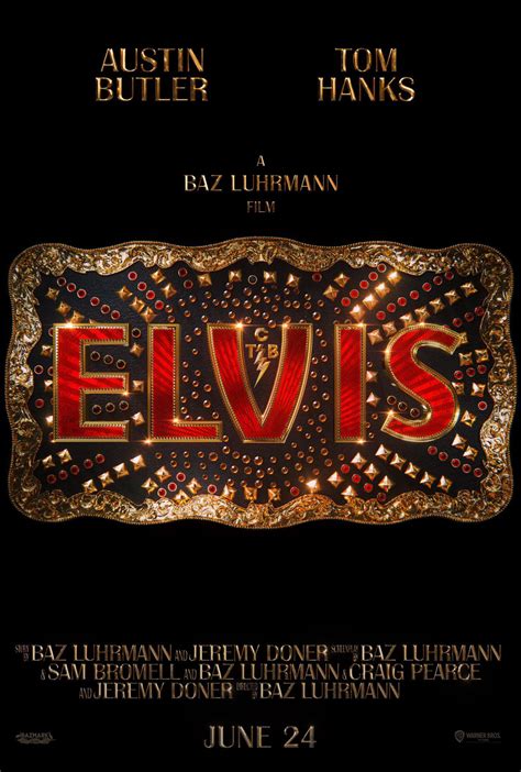 Official Poster for Baz Luhrmann’s ‘Elvis’ : movies