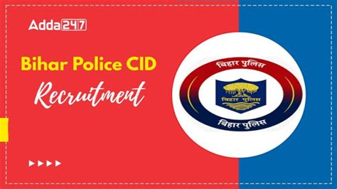 Bihar Police CID Recruitment 2025, Last Date To Apply Online For 189 ...