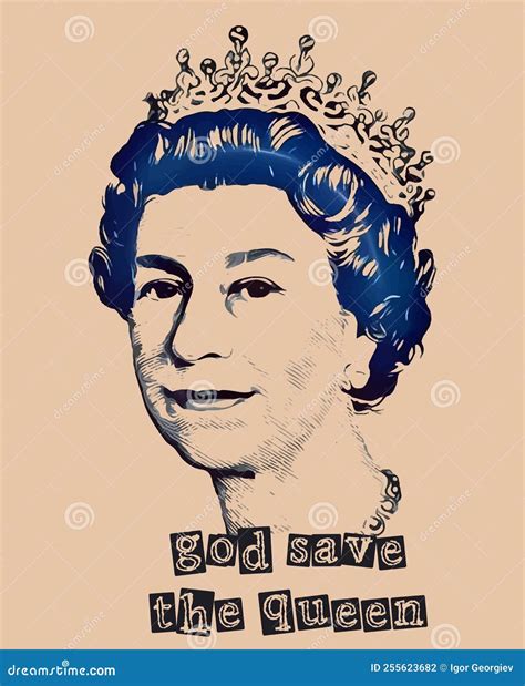 Queen Elizabeth Silhouette Vector