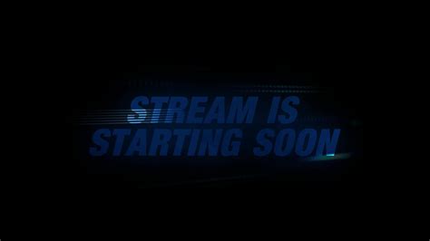 Stream startet in Kürze blaue Textanimation 13715649 Stock-Video bei ...