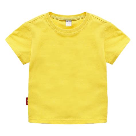 Boys Shirts - Kids Crewneck Tee Short Sleeve Soft Basic T-Shirt Classic ...