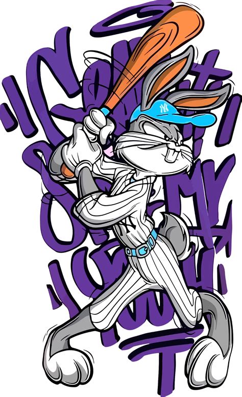 BUGS BUNNY BASEBALL | Logotipo de disney, Logos para camisetas ...