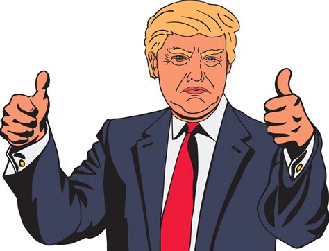 Donald Trump Vector Clipart image - Free stock photo - Public Domain ...