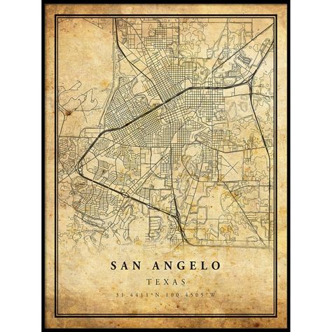 Google Map San Angelo