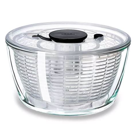 OXO Glass Salad Spinner | Berings