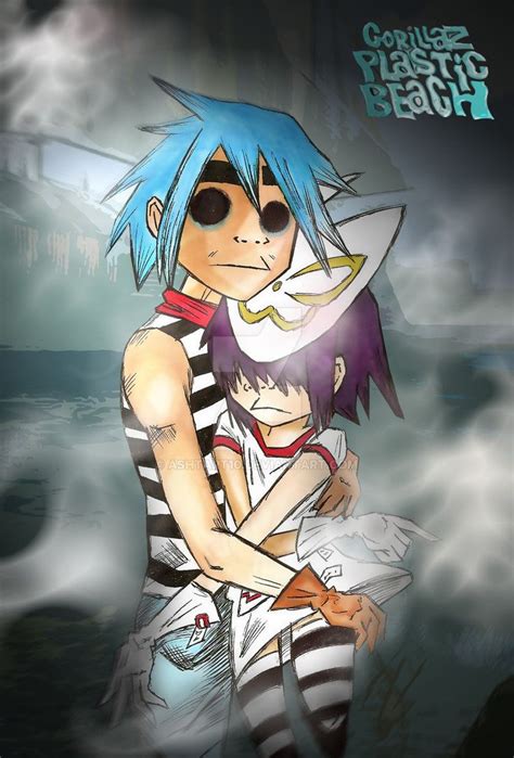Noodle Gorillaz Plastic Beach Click the caps to plastic beach is the ...