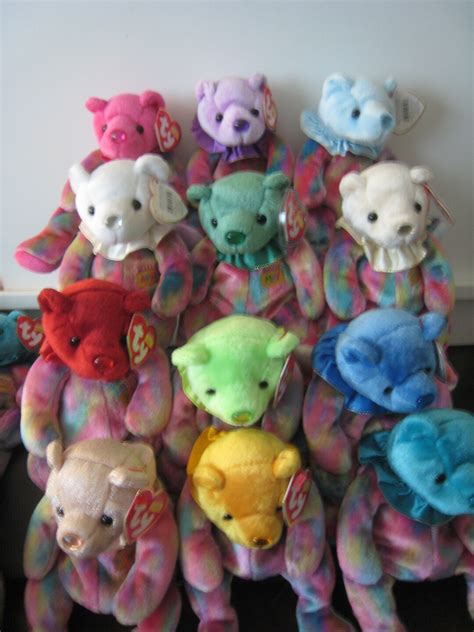Lot of 12 TY Beanie Baby Birthday Bears All Months 7.5 - Etsy