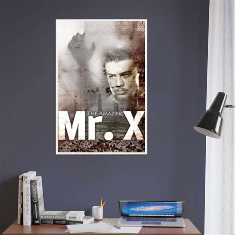 The Amazing Mr. X (1948) Movie Poster Print - Citiesbox