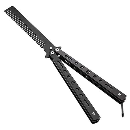 Buy ZIBUYU® Butterfly Comb Professional Training Comb Stainless Steel ...