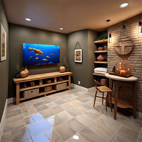 15 Basement Tile Floor Ideas to Transform Your Space