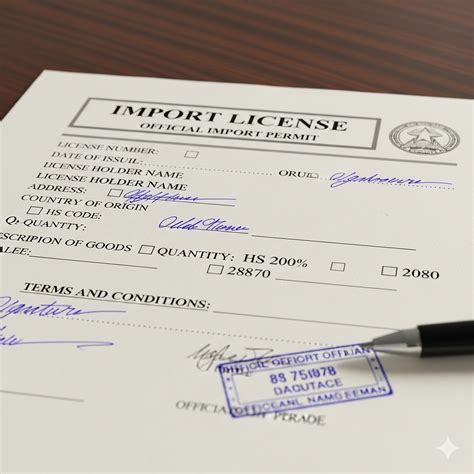 Import License 的图像结果