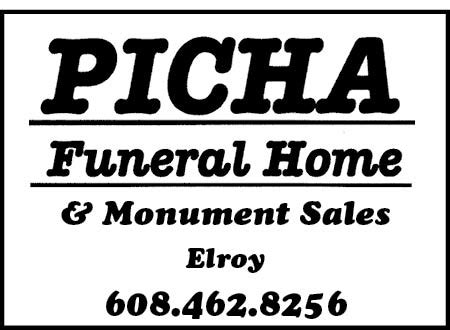Picha Funeral Home - Elroy, WI | Parishes Online