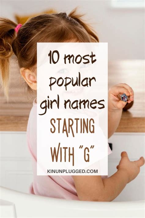 Get Inspired: 150+ Gorgeous Girl Names Starting with G for Your Little ...