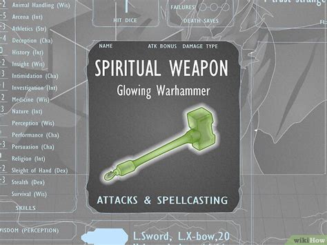 Spiritual Weapon D&D 5e Spell Guide: How to Cast & Use It