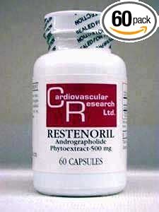 Ecological Formulas - Restenoril 60 Caps