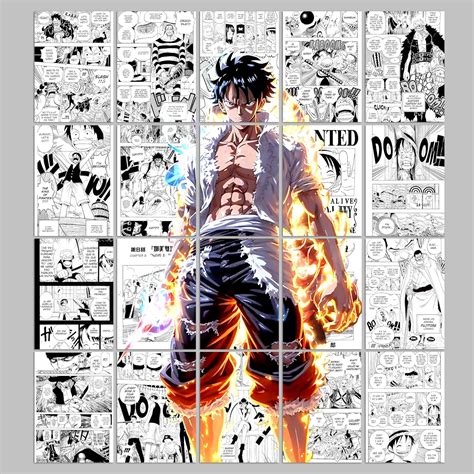 FlyBuy HUB Anime Merchandise One Piece Poster For Room Walls Decoration ...