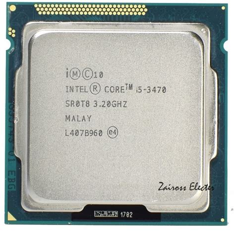 CPU INTEL Core i5-3470 3.20GHZ