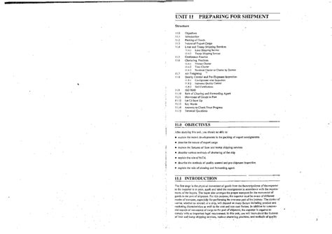 Unit-11 - Text Book - Chapter 11 - UNIT 88 PIIPEPARING FOR SHIPMENT ...