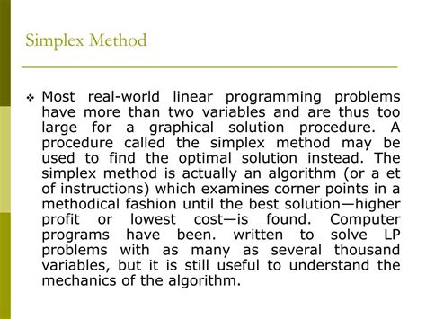 Image result for Simplex Method with Absolute Value