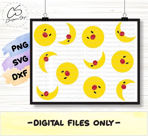 DIY Loonette Clown Inspired Cosplay Shirt Moon and Moon Big - Etsy UK