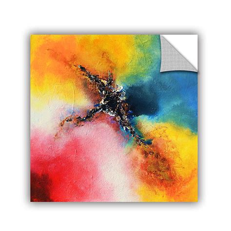 Buy ArtWall Henrietta Angel's Forget Me Not, Removable Wall Art Mural ...