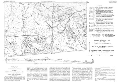 SDAG - Online Historical Geological Maps, San Diego County