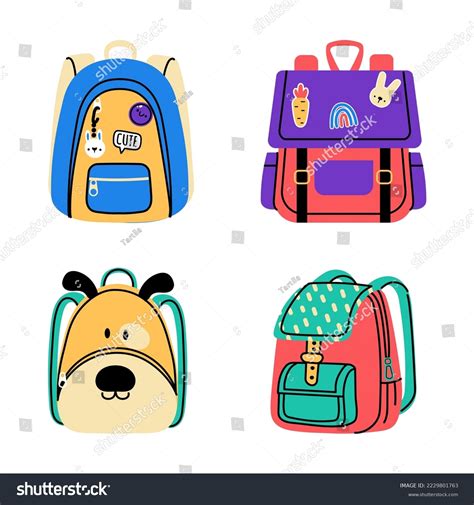 School Bags Cartoon 的图像结果