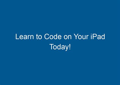 Image result for How to Code On iPad