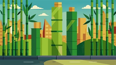 Towering bamboo shoots create a natural privacy wall around the ...