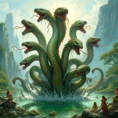 Pin by Andrea Krueger on Hydra | Fantasy creatures art, Creature ...