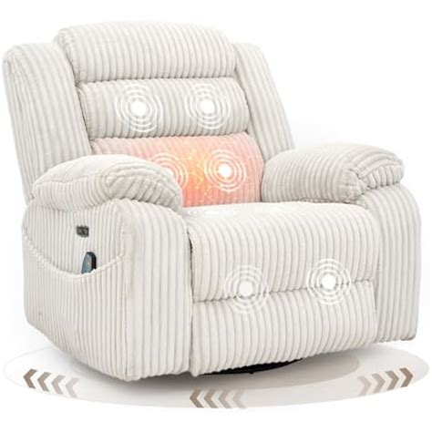 SINCRUMI Power Swivel Rocker Recliner Chair for Adults with India | Ubuy