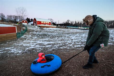 Bowers School Farm Winter Park in Bloomfield Township has sledding, fun