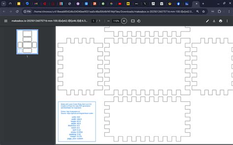 Image result for Lightburn Program Laser-Cut Box