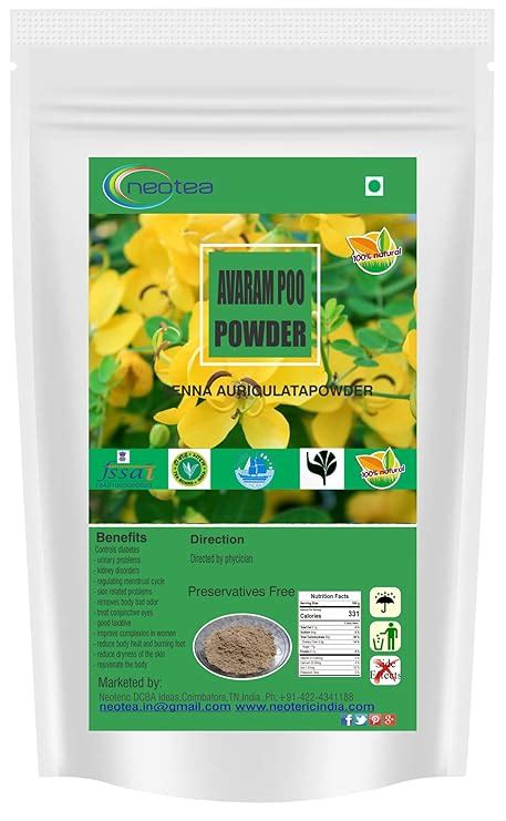 Neotea Avarampoo Powder Senna Auriculata, 1 Kg : Amazon.in: Grocery ...