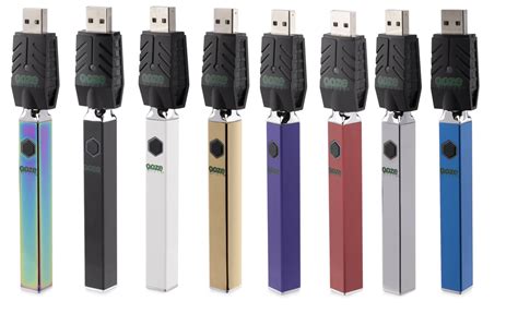 Ooze Quad - 510 Thread 500 mAh Square Vape Pen Battery - Lighter USA