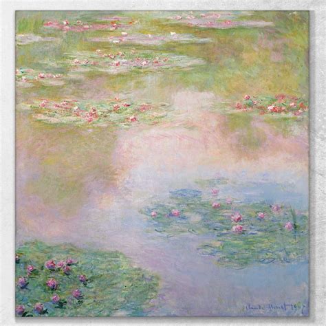 Water Lilies Claude Monet canvas print