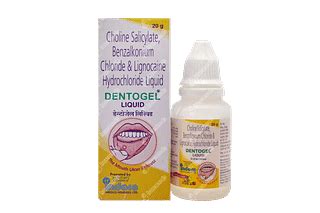 Dentogel Liquid 20 GM | Order Dentogel Liquid 20 GM Online at Truemeds