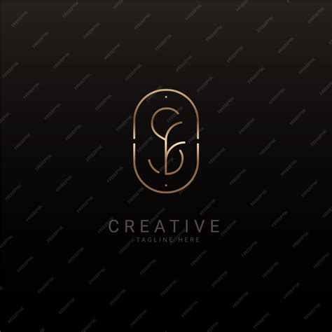 Modello di logo sfumato sf o fs | Vettore Gratis