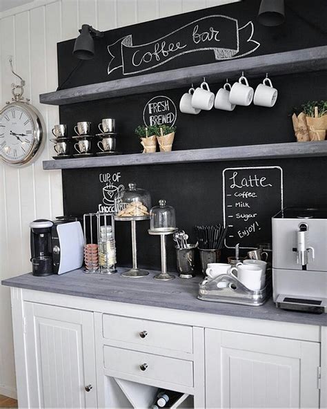 Coffee Bar Cabinet Ideas