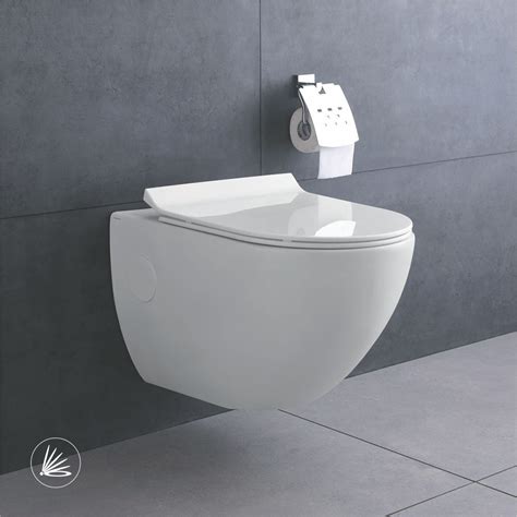 PICASO FLOW WALL MOUNTED WC DALLAS - CERAMIC WHITE – bathkart.in