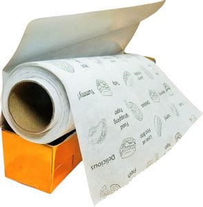 Naveeneha Guaranteed 25 Meter Butter Wrap Paper/roti/chatpati/wrapping ...