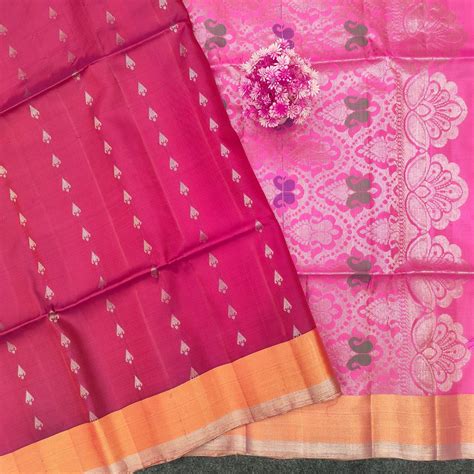 Kanchi Pattu Bentex Border Saree – Ambica Wedding Mall