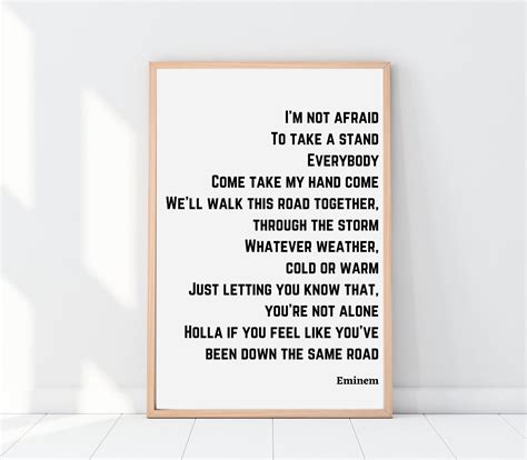 Eminem Not Afraid Lyrics