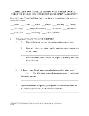 Fillable Online warrencountyny Occupancy Tax Return Form - Warren ...