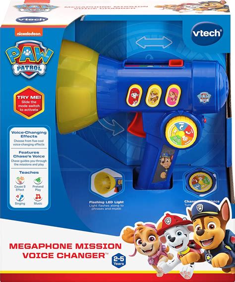 Buy VTech PAW Patrol Megaphone Mission Voice Changer, Blue Online in ...